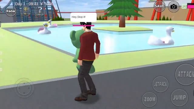 SAKURA School Simulator Game - Beautiful Place 😎 || Cyber__7-7-7 #sakuraschoolsimulator смотреть онлайн