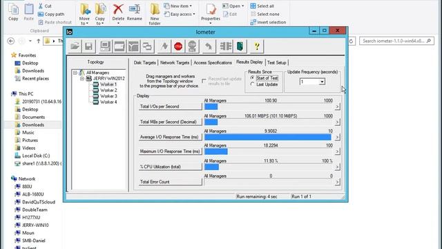 [QNAP-QES] How to use IOMeter to test performance? (100% sequential R/W and 1MB size) смотреть онлайн
