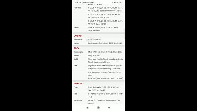 APPLE IPHONE 12 PRO MAX! Detail 2020 смотреть онлайн