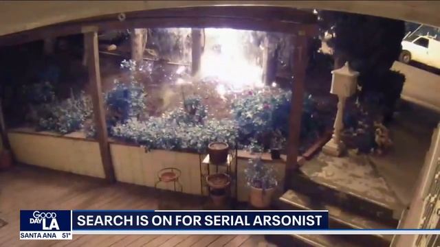 Search underway to find suspected serial arsonist смотреть онлайн
