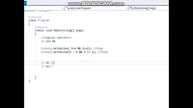 10. && , || , ! _ logical operators in c# _ And , or , not смотреть онлайн