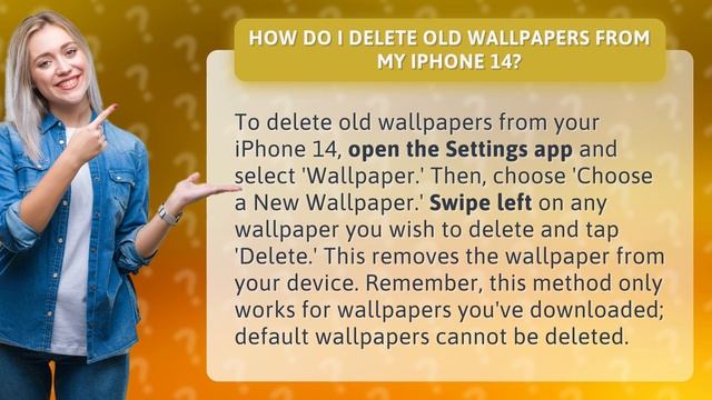 How do I delete old wallpapers from my iPhone 14? смотреть онлайн