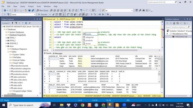 K44 - Sql nested, cte смотреть онлайн
