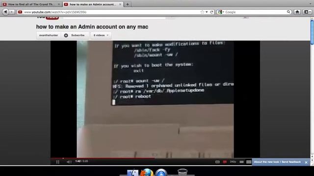 How to make a Admin account on any mac. смотреть онлайн