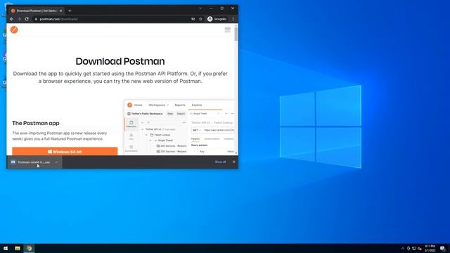 Installing Postman - PC - IBM Z Hackathon at SHARE Dallas 2022 смотреть онлайн