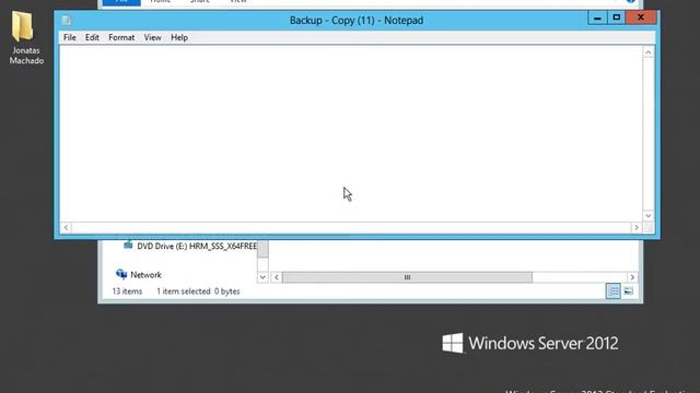 Backup and restore with Windows server 2012.avi смотреть онлайн