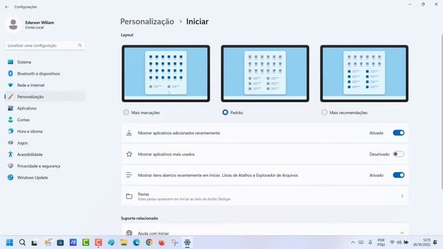 WINDOWS 11 22H2: CHEGOU NOVAS OPÇÕES PARA PERSONALIZAR O MENU INICIAR DO SISTEMA (COMO USAR) смотреть онлайн