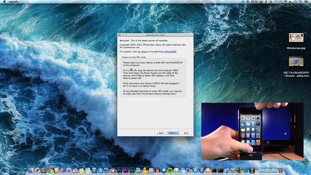 Untethered Jailbreak iOS 6.1.3/6.1.5 [iPhone 5/4S/4/3GS/iPad4/3/2/Mini1/iPodTouch4G/5G] смотреть онлайн