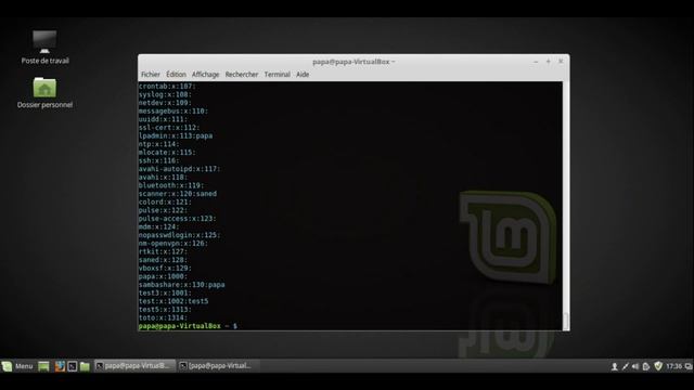Initiation au terminal linux | Leçon 5 - Création d'utilisateurs et groupes смотреть онлайн