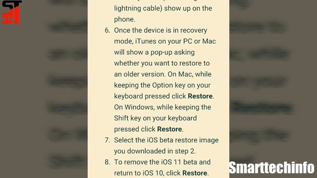 How to downgrade ios 11 beta to ios 10 смотреть онлайн