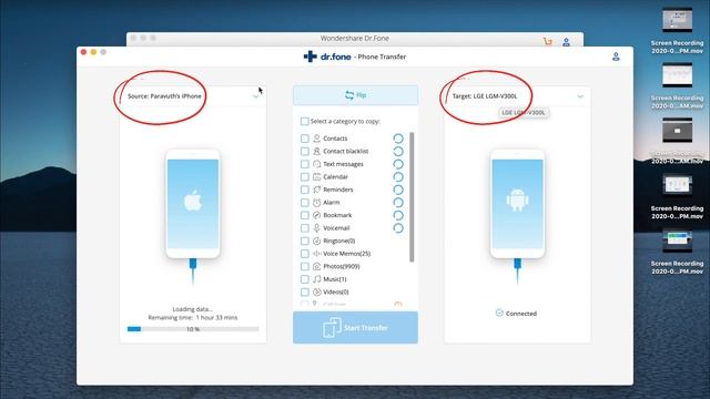 Transfer contacts from iPhone to Android by Wondershare Dr.fone - Best App Review 2020 смотреть онлайн