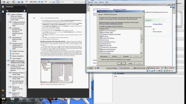 Activity 10 2 Working with Windows Firewall смотреть онлайн