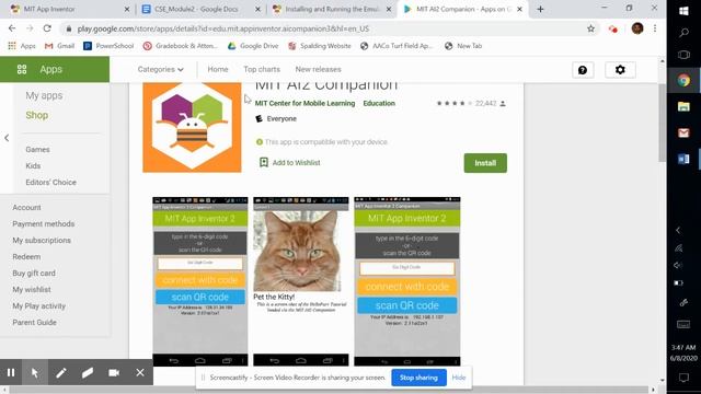 How To Connect Your Android Device Using The MIT AI2 Companion | App Inventor For Android смотреть онлайн