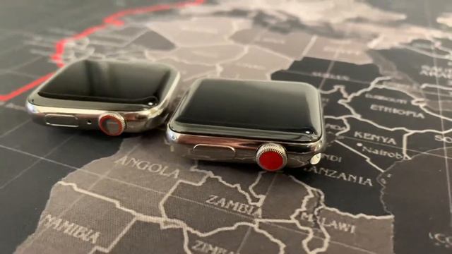 Apple Watch 44mm Series 4 Comparison With Apple Watch 42 Series 3