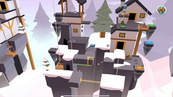 Path of Giants: Level 16 WINTER WONDERLAND , iOS/Android Walkthrough