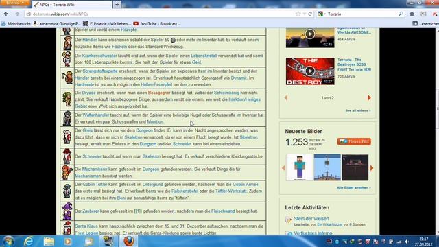 SPECIAL: Let's Talk About #008: Terraria Npc's 1/1 [GERMAN][HD] смотреть онлайн