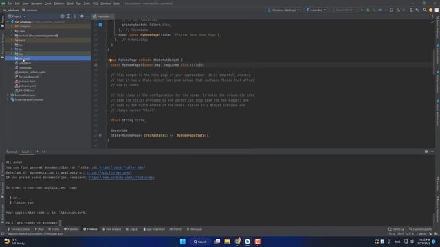Flutter: Thêm Windows desktop vào dự án hiện có смотреть онлайн