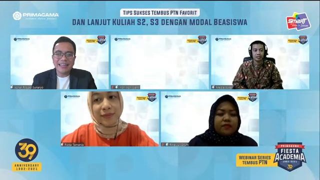 Webinar Series: Tips Sukses Tembus PTN Favorit dan Lanjut Kuliah S2, S3 dengan Modal Beasiswa смотреть онлайн
