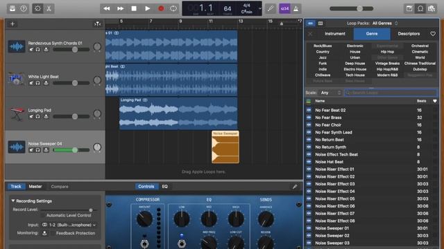 How Do I Make My Tracks By Using Loops(Garageband) смотреть онлайн