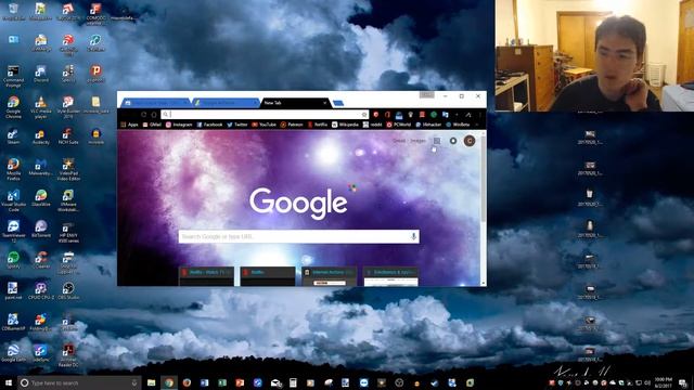 NEON SPACE GLASS - Download My Google Chrome Theme On The Chrome Web Store! смотреть онлайн