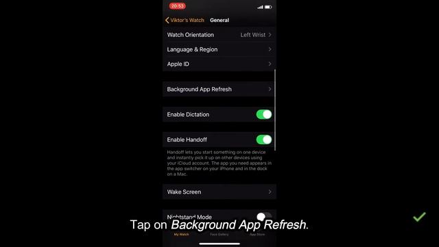 How to activate background app refresh on your Apple Watch смотреть онлайн