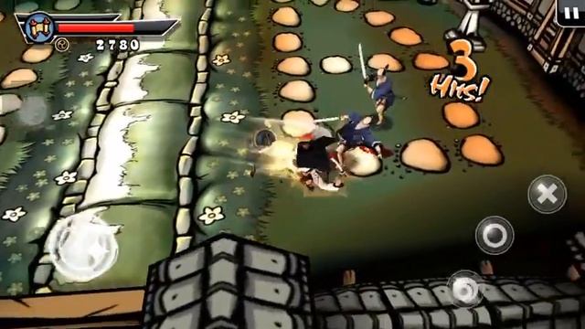 How to play Samurai Vengeance Dojo II on iphone 5 version 9.1 no jailbreak #03 смотреть онлайн