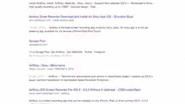 AirShou для iOS 100% работает( простите за качество) смотреть онлайн
