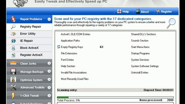 Advanced PC Tweaker Registry Repair смотреть онлайн