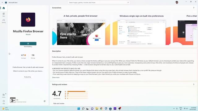 How To Download Firefox From Microsoft Store For Windows 10/11 смотреть онлайн