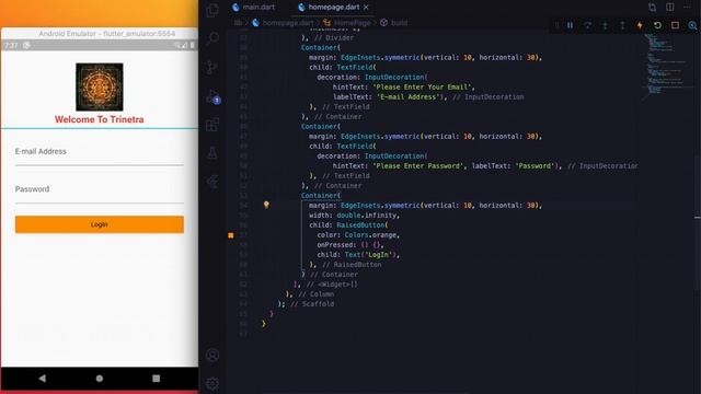 01. Flutter Login Ui смотреть онлайн