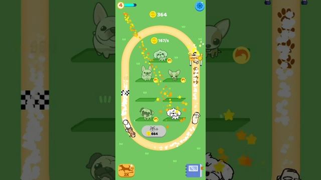 MERGE DOGS (ANDROID / IOS) GAMEPLAY смотреть онлайн