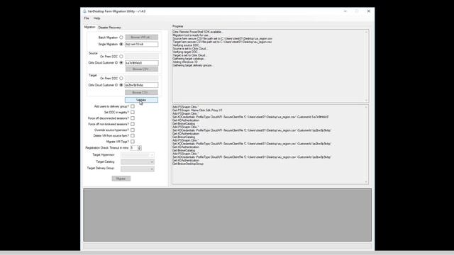 XenDesktop Farm Migration Tool - Cloud to Cloud Migration смотреть онлайн