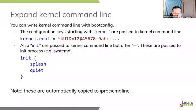 Extra Boot Configuration - Expanding Kernel and Init Boot Parameters - Masami Hiramatsu, Linaro Ltd смотреть онлайн