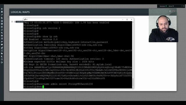 Cisco SSH Lab смотреть онлайн
