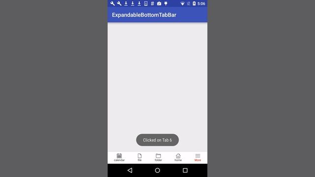 Expandable Bottom Tab bar android смотреть онлайн