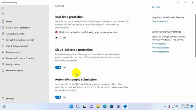 How to turn off and on windows security on windows 11 - Turn off/on antivirus смотреть онлайн