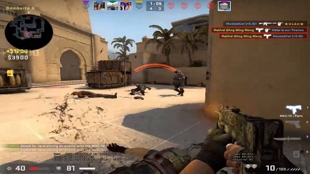 Csgo: Mac-10 Spray Transer смотреть онлайн