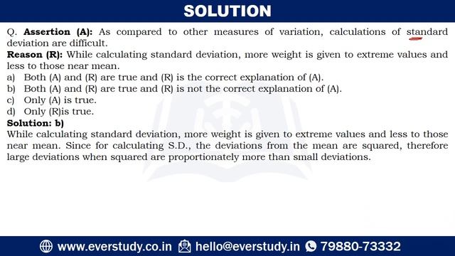 Measures of Dispersion | 5 MCQ Series | UGC Net | JRF | PGT | Commerce | Management смотреть онлайн