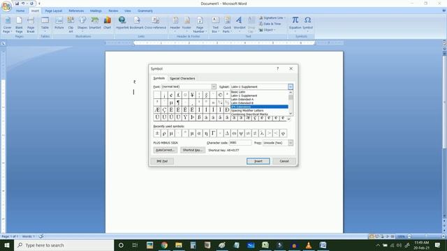 How to add Rupee (₹) symbol in Word | How to type Rupee sign in Word | ₹ Symbol in MS Word смотреть онлайн