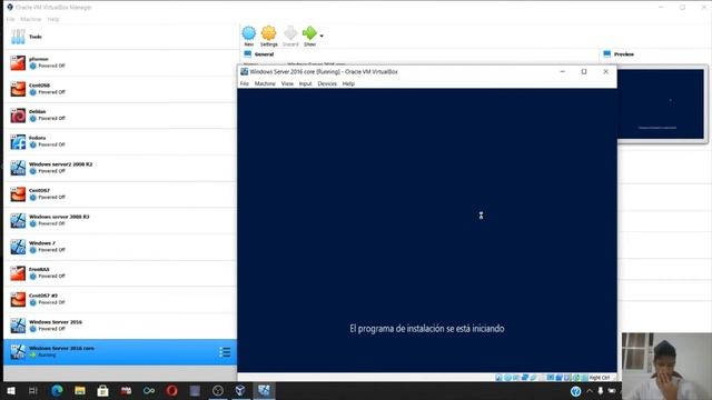 1.2 Instalación de Windows Server 2016 con Server Core смотреть онлайн