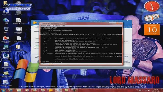 Instalando o Windows 98 SE HD смотреть онлайн