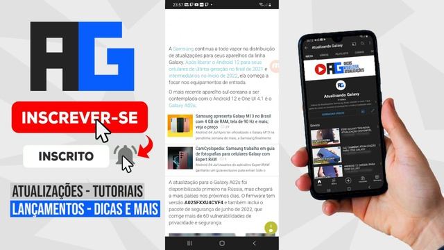 GALAXY A02S COMEÇOU RECEBER ANDROID 12 E ONE UI 4.1 смотреть онлайн