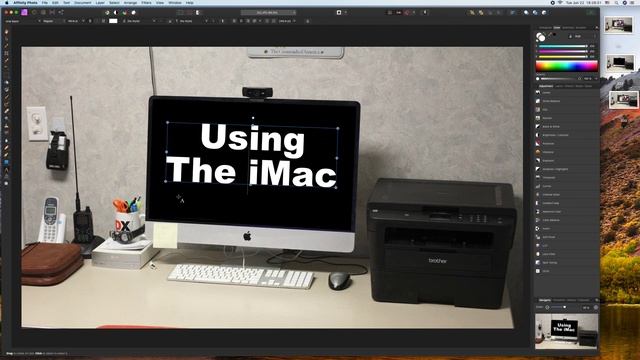 Randall M. Rueff creates the "Using The  iMac" Youtube Icon Art on 6-22-2021 A.D. смотреть онлайн