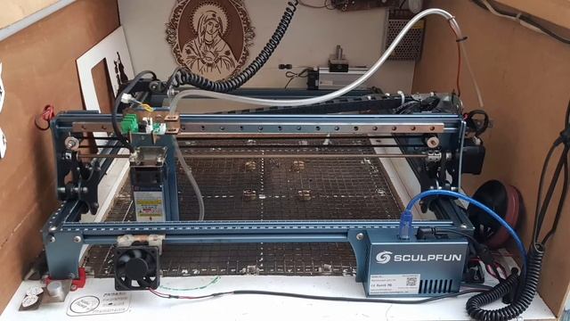 Sculpfun S9 - UPGRADE LINEAR X S9 LAZER :) смотреть онлайн