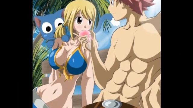 Natsu X Lucy ONE MORE NIGHT смотреть онлайн