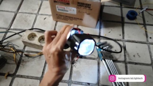 Pasang Biled mini Vinyx Matrix X1 di MIO SMILE