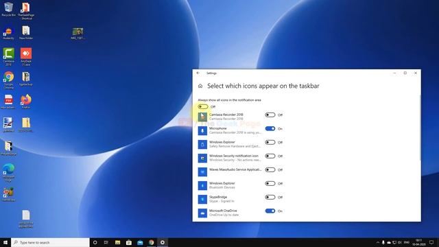 Notification Icons Not Hiding issue In Windows 10 смотреть онлайн