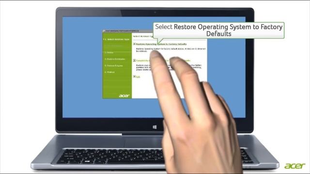 Windows 8 - How to restore system by Recovery Discs смотреть онлайн