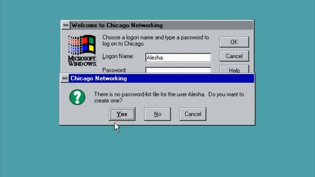 Установка Windows Chicago смотреть онлайн