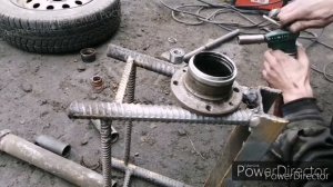 Замена подшипника задней ступицы ВАЗ 2109, 2110, 2115, 2114 Газовой горелкой. Ступичный подшипник.